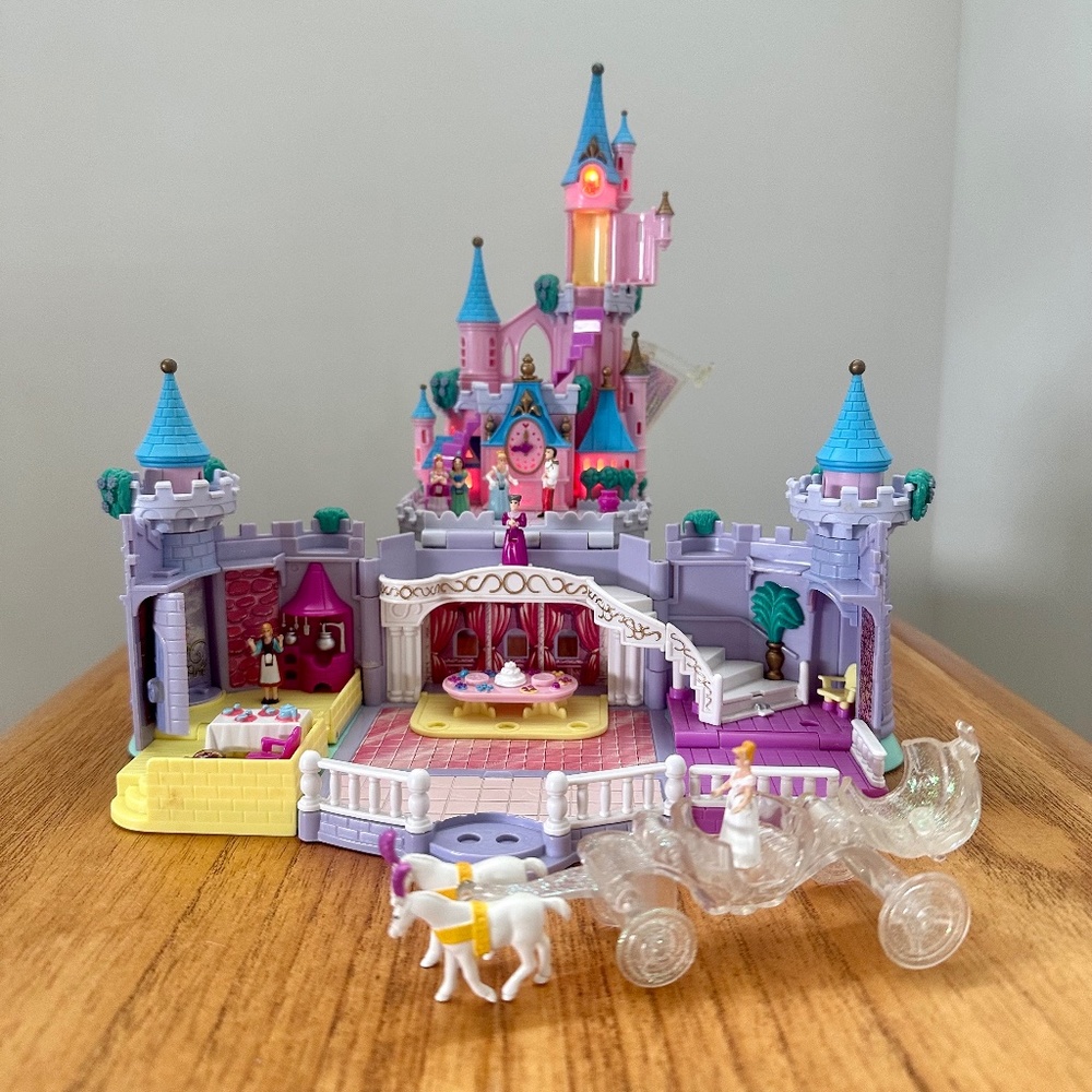1995 Polly Pocket Cinderella Enchanted Castle